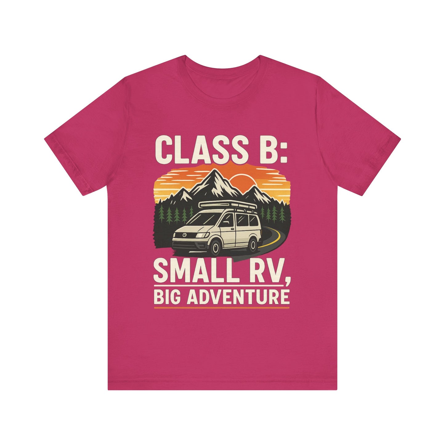 Small RV, Big Adventure Camper Van Shirt – Class B RV Camping Tee