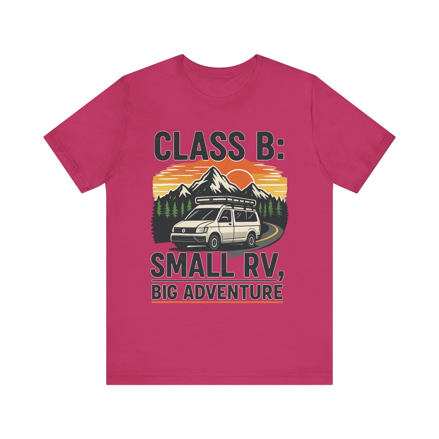 Small RV, Big Adventure Camper Van Shirt – Class B RV Camping Tee