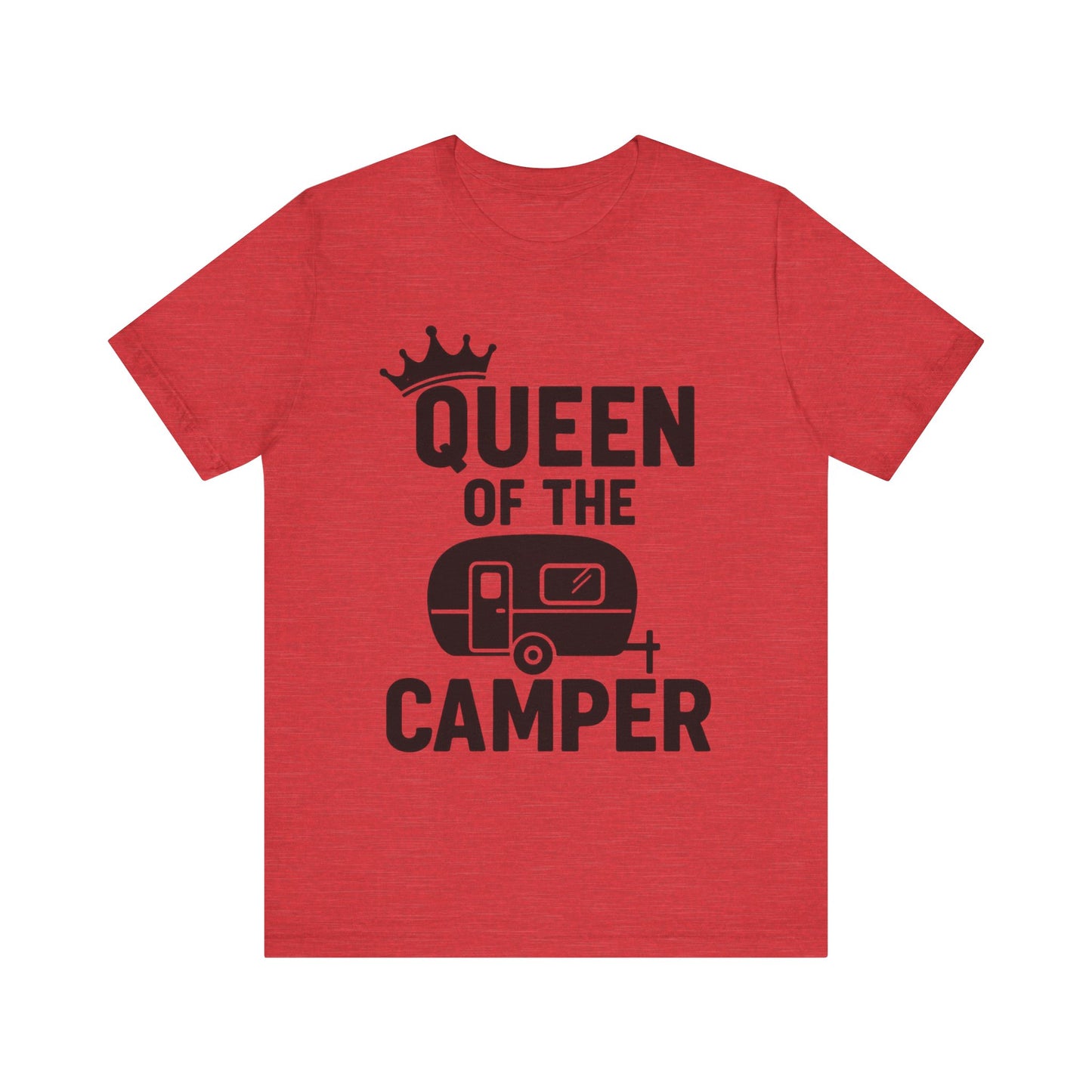 Queen of the Camper Tee, Fun Camping Shirt, Hiking Gift, Outdoor Adventure T-Shirt, Summer Camping Apparel