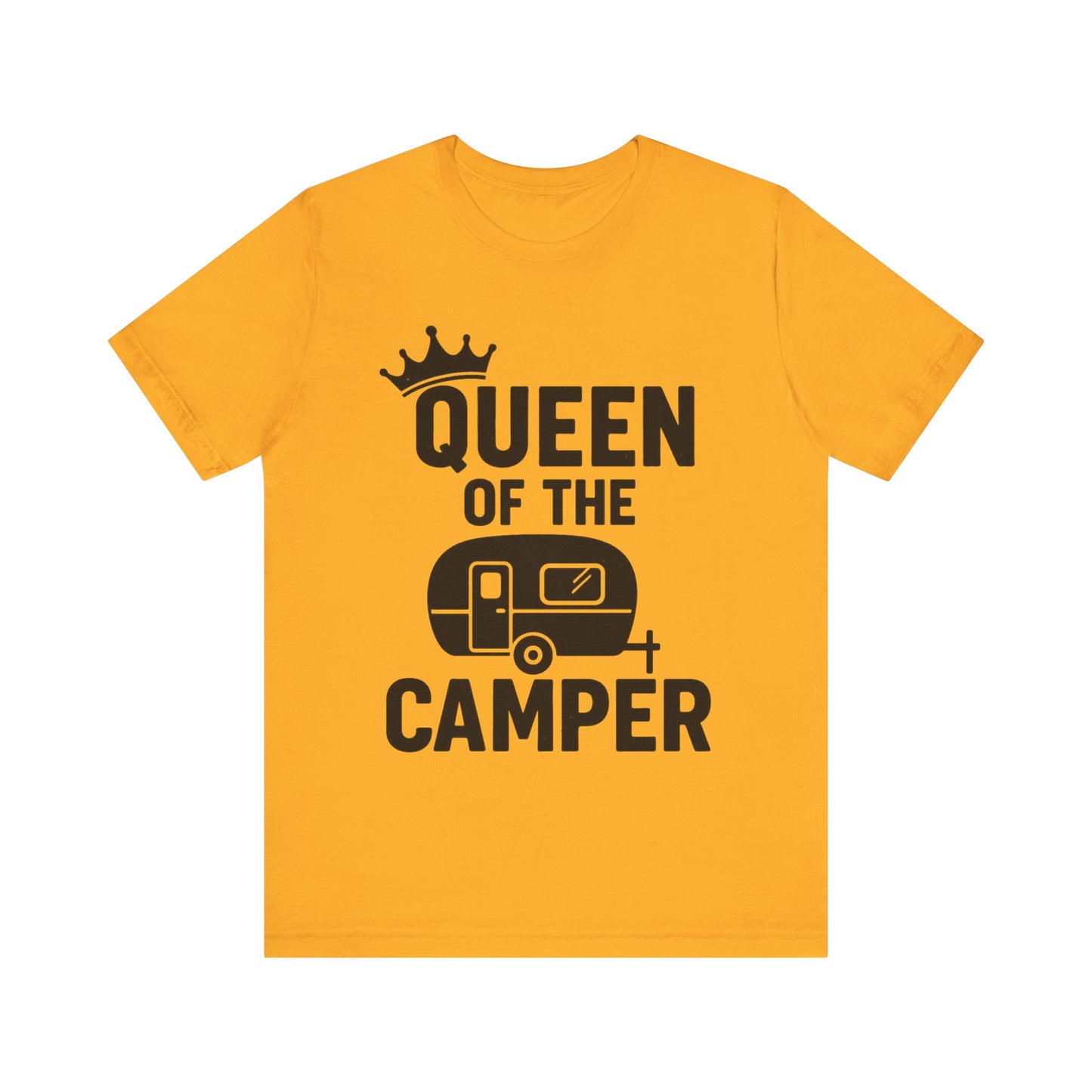Queen of the Camper Tee, Fun Camping Shirt, Hiking Gift, Outdoor Adventure T-Shirt, Summer Camping Apparel