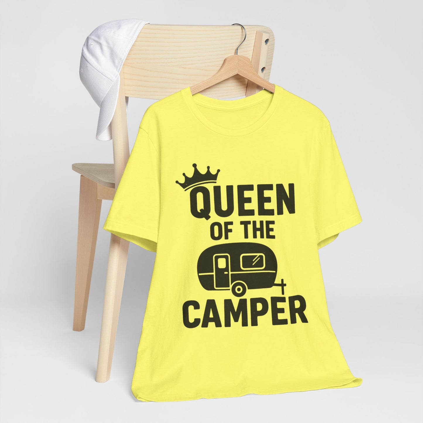Queen of the Camper Tee, Fun Camping Shirt, Hiking Gift, Outdoor Adventure T-Shirt, Summer Camping Apparel