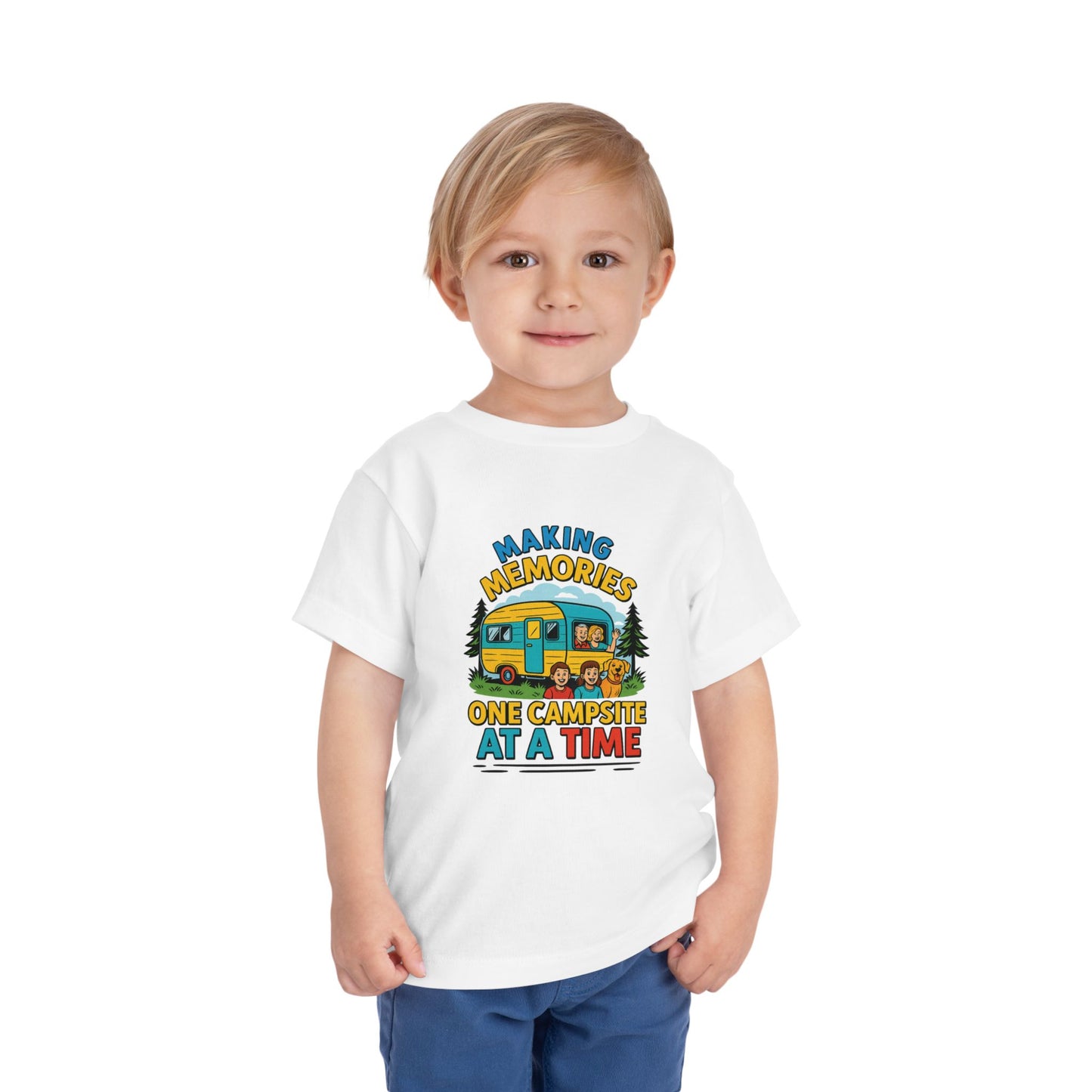 Kids Camping T-Shirt – "Making Memories One Campsite at a Time"