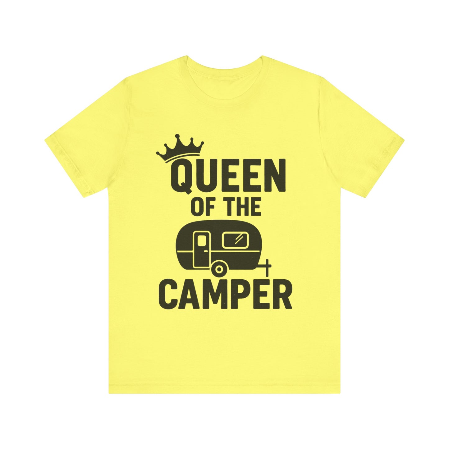 Queen of the Camper Tee, Fun Camping Shirt, Hiking Gift, Outdoor Adventure T-Shirt, Summer Camping Apparel