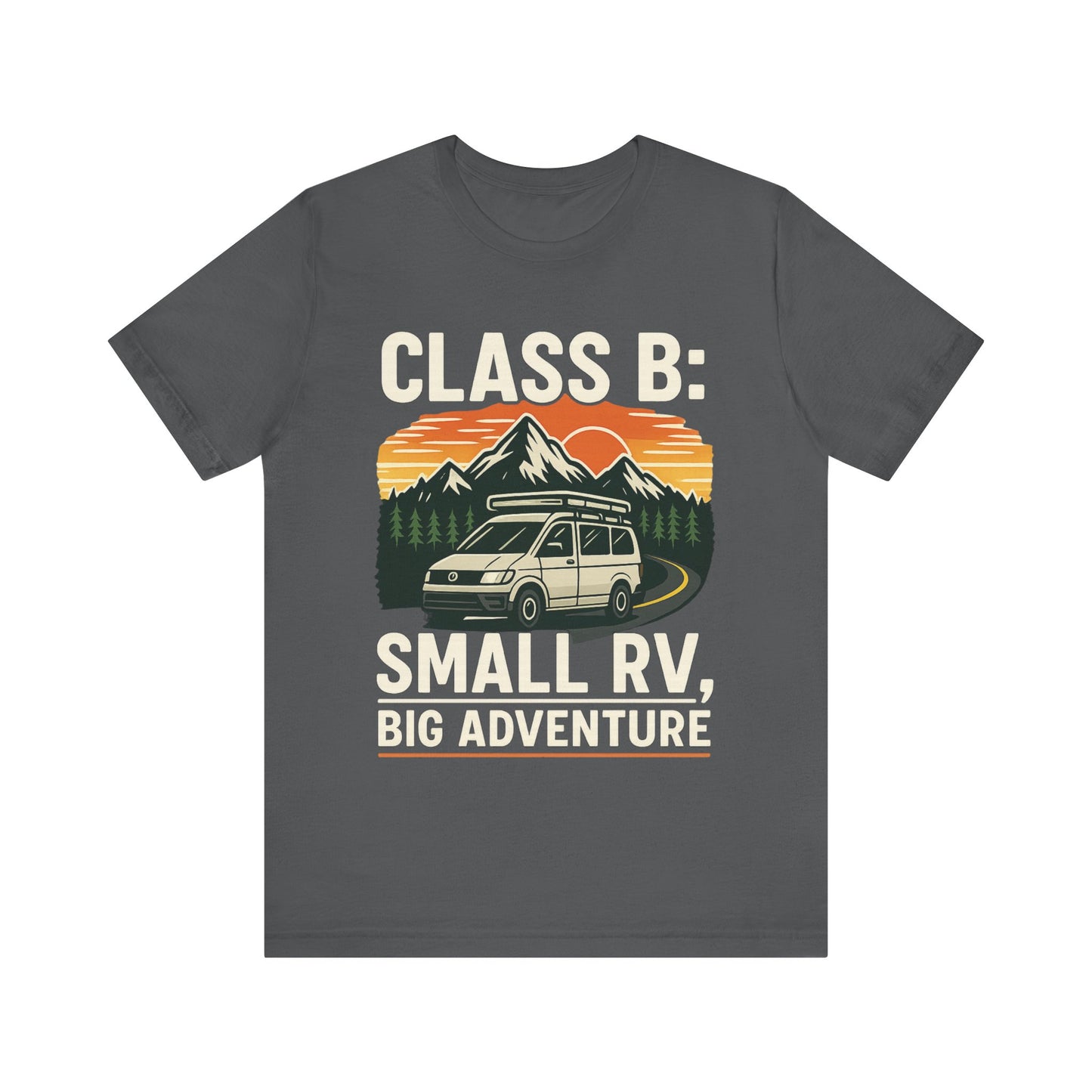 Small RV, Big Adventure Camper Van Shirt – Class B RV Camping Tee