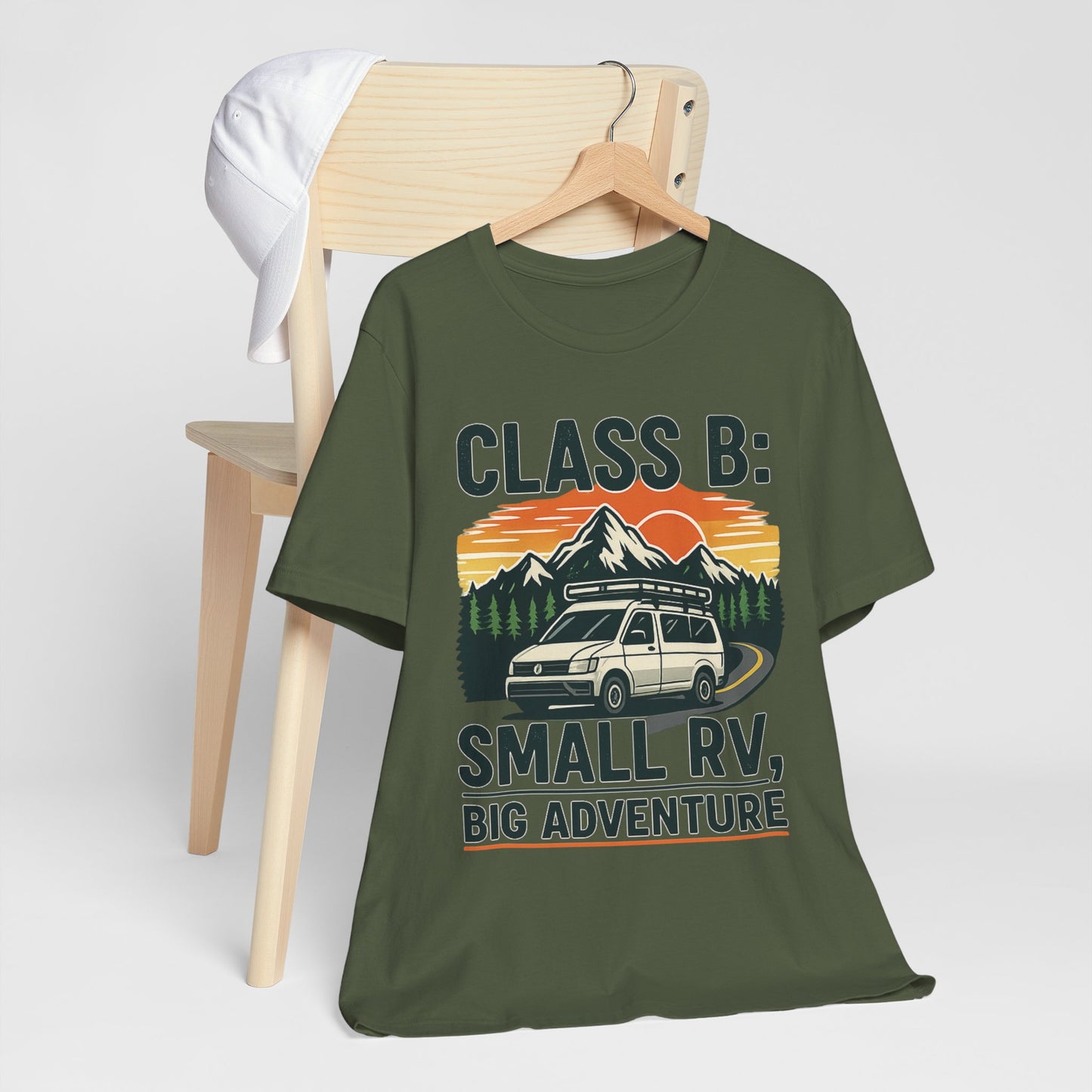 Small RV, Big Adventure Camper Van Shirt – Class B RV Camping Tee